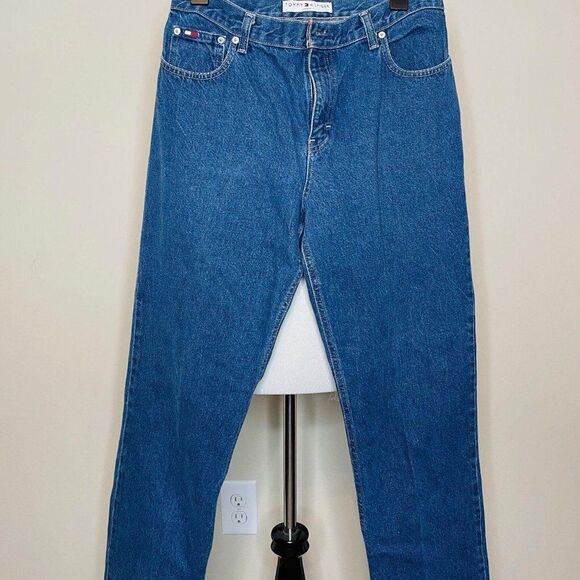 Vintage Tommy Hilfiger High Rise Mom Jeans 30 - Picture 1 of 5